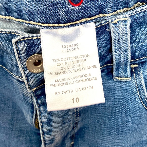 Blue straight-leg jeans - Picture 3 of 4